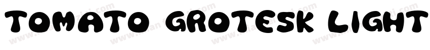 Tomato Grotesk light字体转换